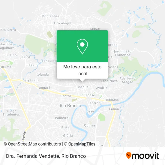 Dra. Fernanda Vendette mapa