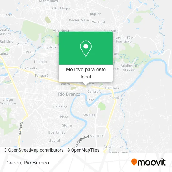 Cecon mapa