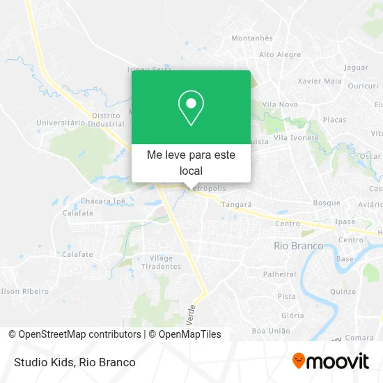 Studio Kids mapa