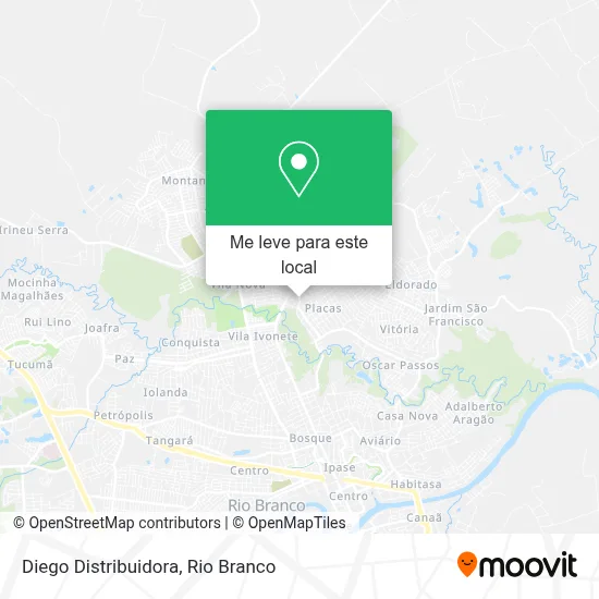 Diego Distribuidora mapa