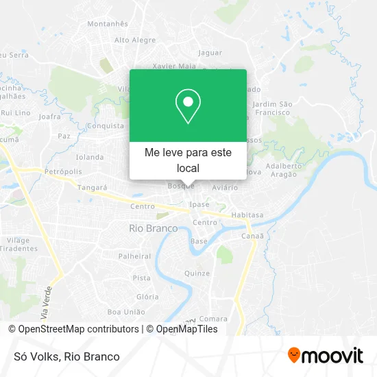 Só Volks mapa