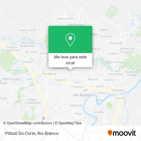 Pitbull Do Corte mapa