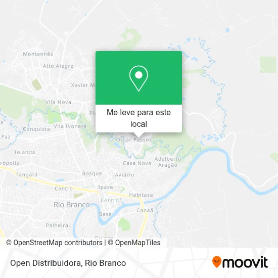 Open Distribuidora mapa