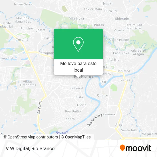 V W Digital mapa