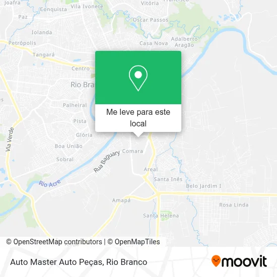 Auto Master Auto Peças mapa