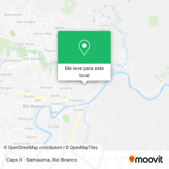 Caps II - Samaúma mapa