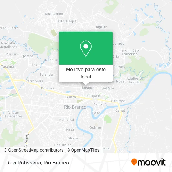 Rávi Rotisseria mapa