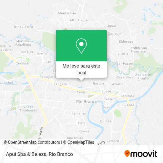 Apuí Spa & Beleza mapa