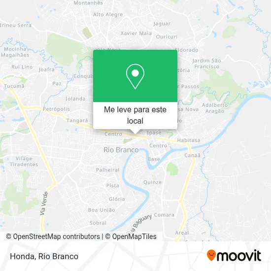 Honda mapa