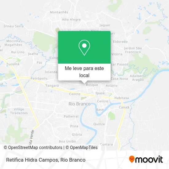 Retifica Hidra Campos mapa