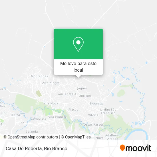 Casa De Roberta mapa