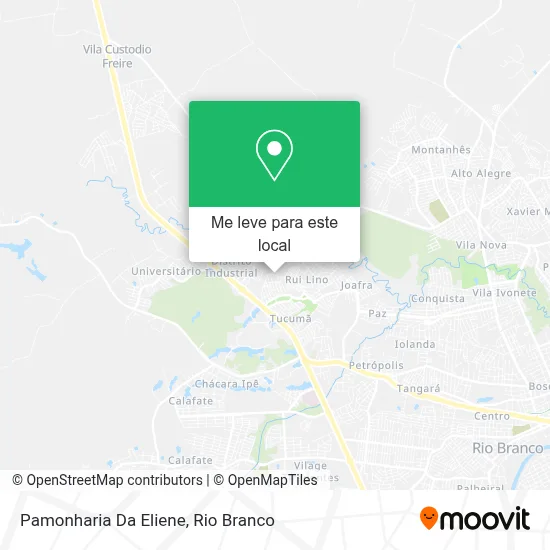 Pamonharia Da Eliene mapa