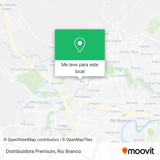 Distribuidora Premium mapa
