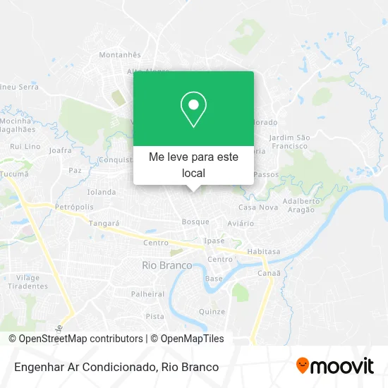 Engenhar Ar Condicionado mapa