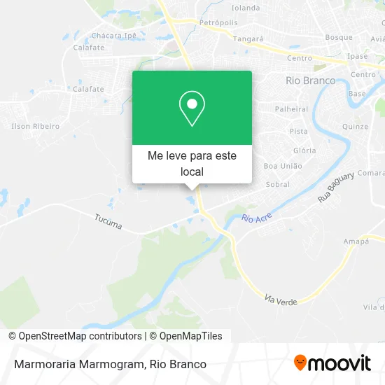Marmoraria Marmogram mapa