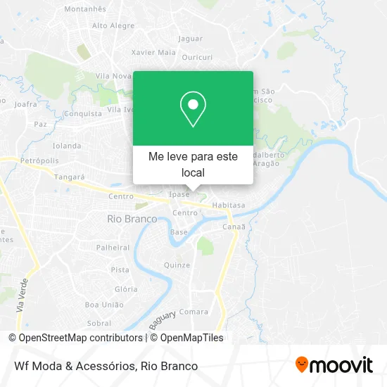 Wf Moda & Acessórios mapa