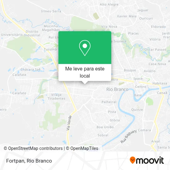 Fortpan mapa
