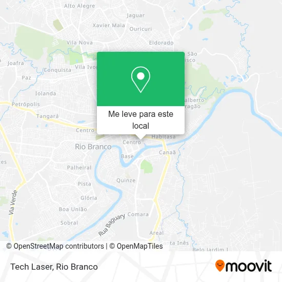 Tech Laser mapa