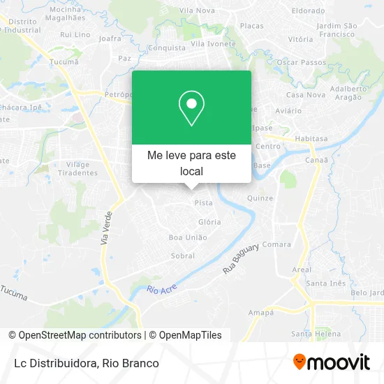 Lc Distribuidora mapa