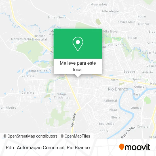 Rdm Automação Comercial mapa