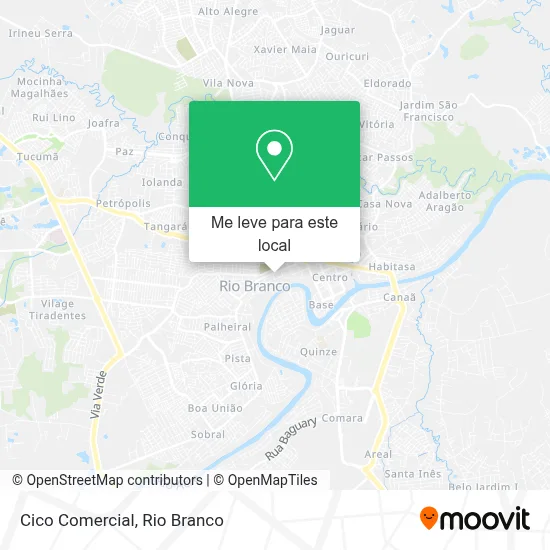 Cico Comercial mapa