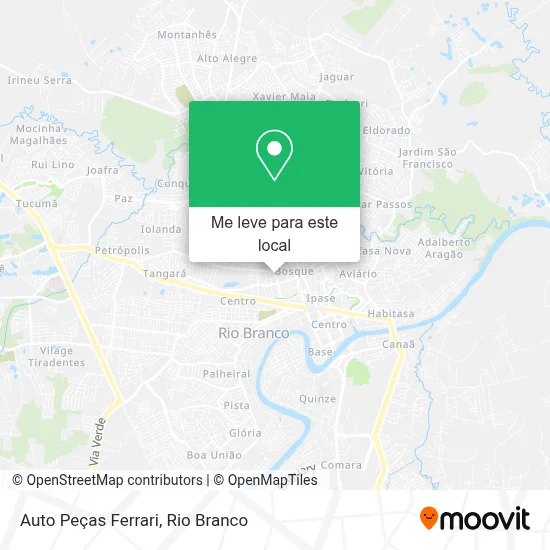 Auto Peças Ferrari mapa