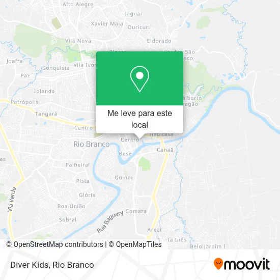 Diver Kids mapa