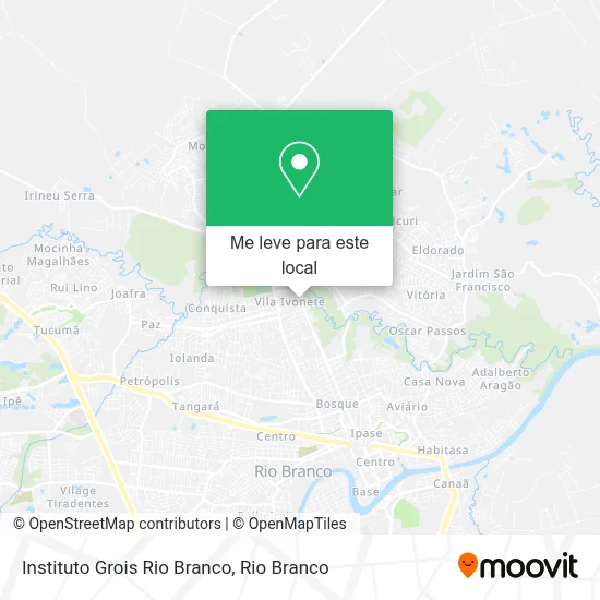 Instituto Grois Rio Branco mapa