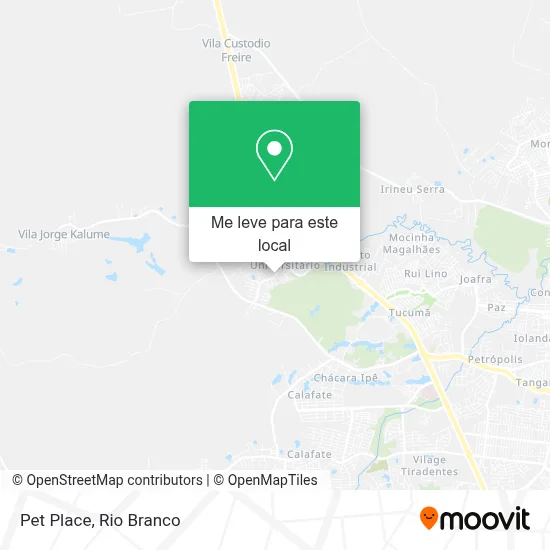 Pet Place mapa