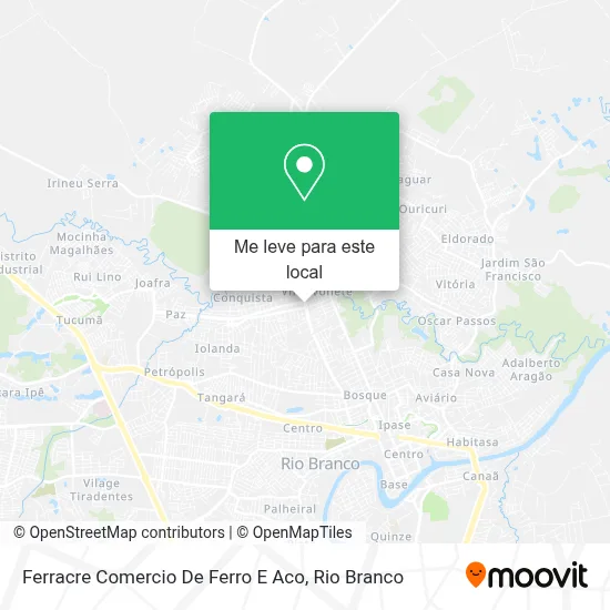 Ferracre Comercio De Ferro E Aco mapa