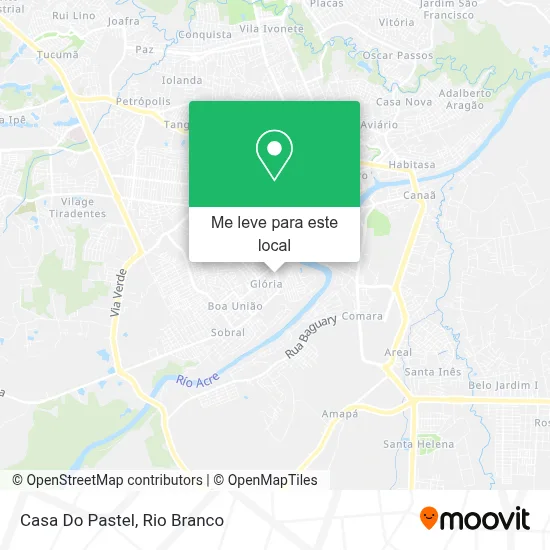Casa Do Pastel mapa