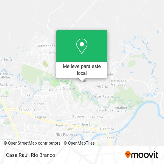Casa Raul mapa