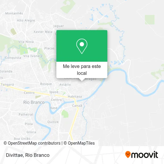 Divittae mapa