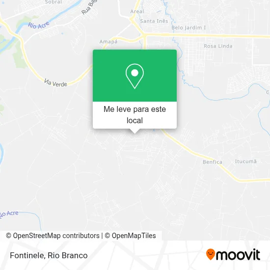 Fontinele mapa