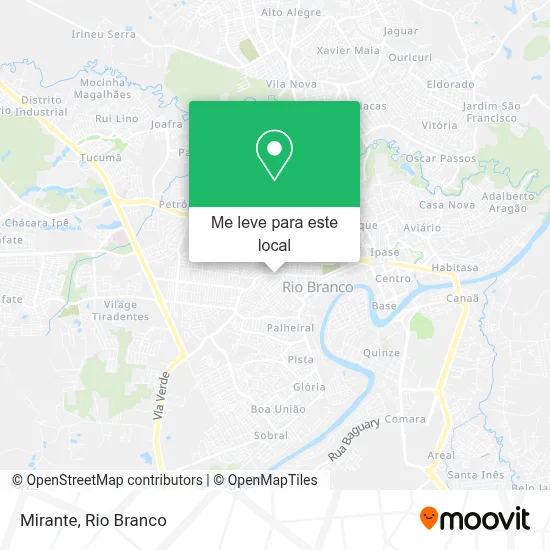 Mirante mapa