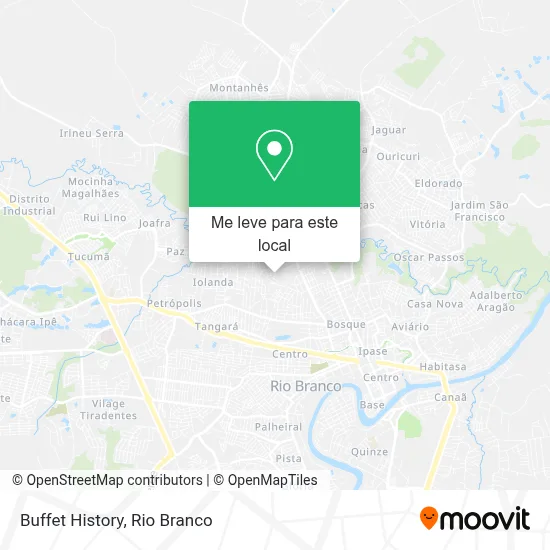 Buffet History mapa
