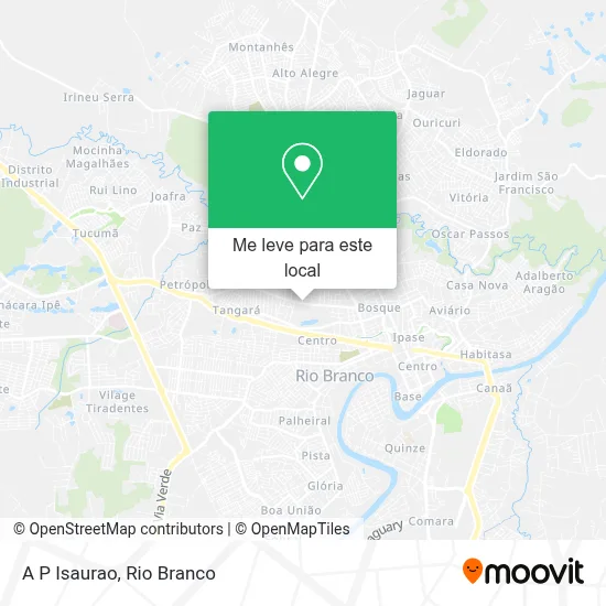 A P Isaurao mapa