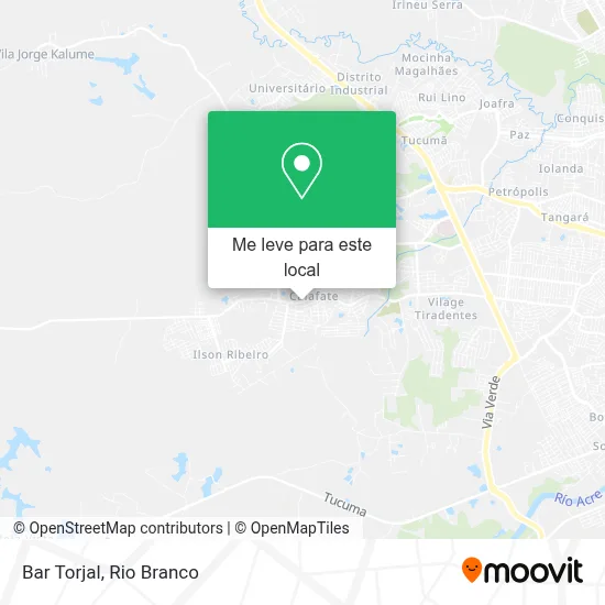 Bar Torjal mapa