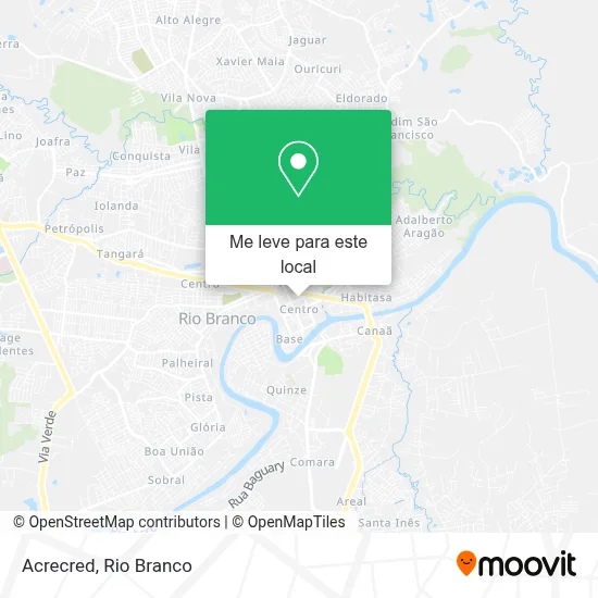 Acrecred mapa