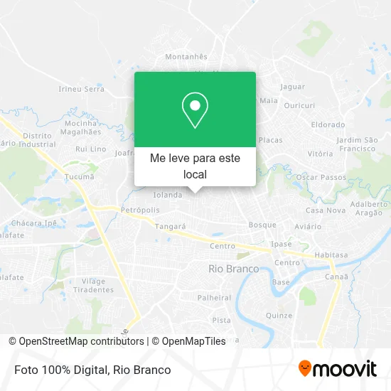 Foto 100% Digital mapa