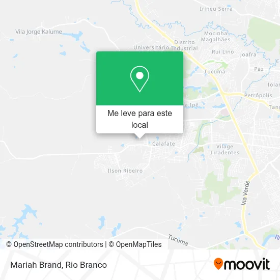 Mariah Brand mapa