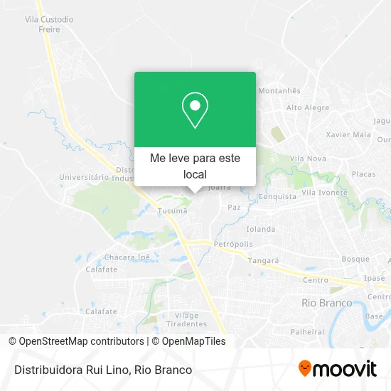 Distribuidora Rui Lino mapa