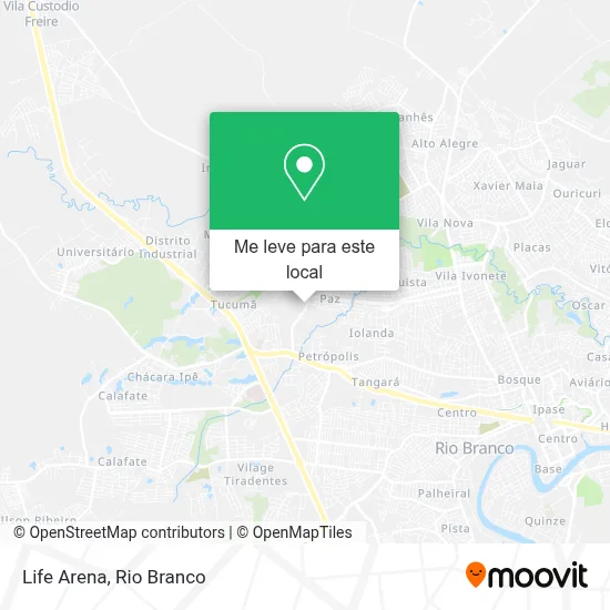 Life Arena mapa