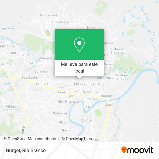 Gurgel mapa