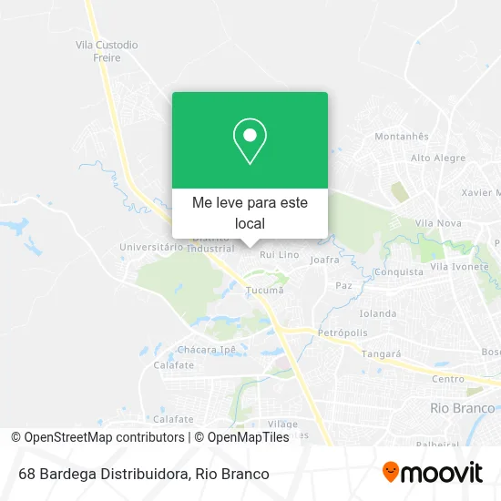 68 Bardega Distribuidora mapa