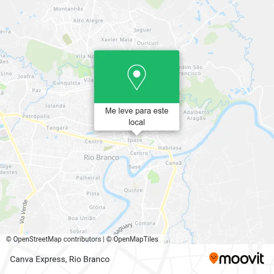 Canva Express mapa