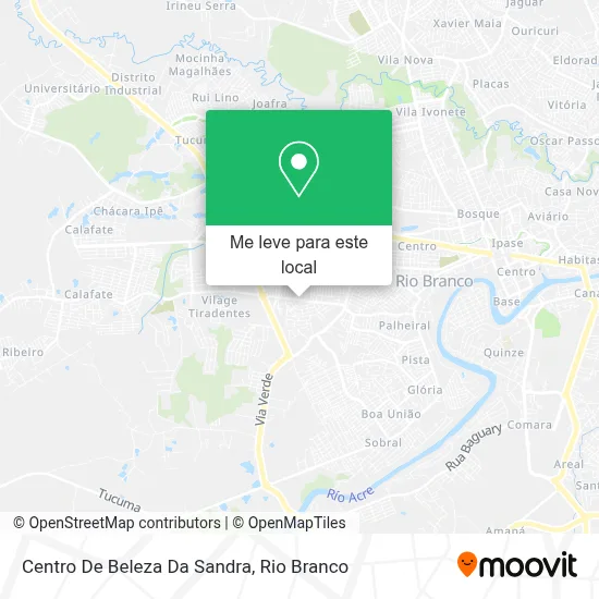 Centro De Beleza Da Sandra mapa