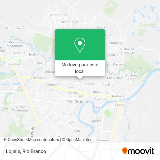 Lojeliê mapa