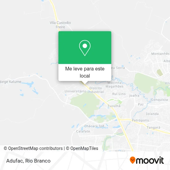 Adufac mapa