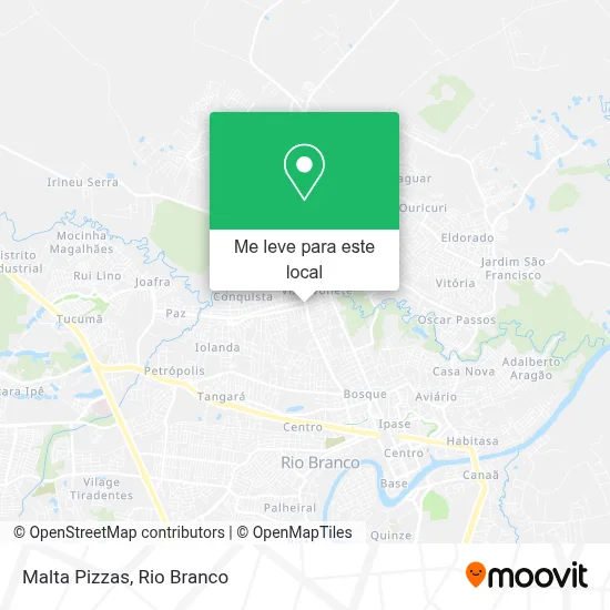 Malta Pizzas mapa